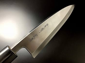Amazon.com: ARITSUGU Deba Blue Steel Fillet Kitchen Japanese